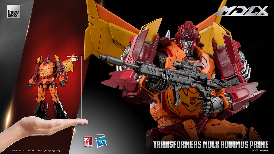 Official Color Images Of Threezero Transformers MDLX Rodimus Prime  (14 of 15)
